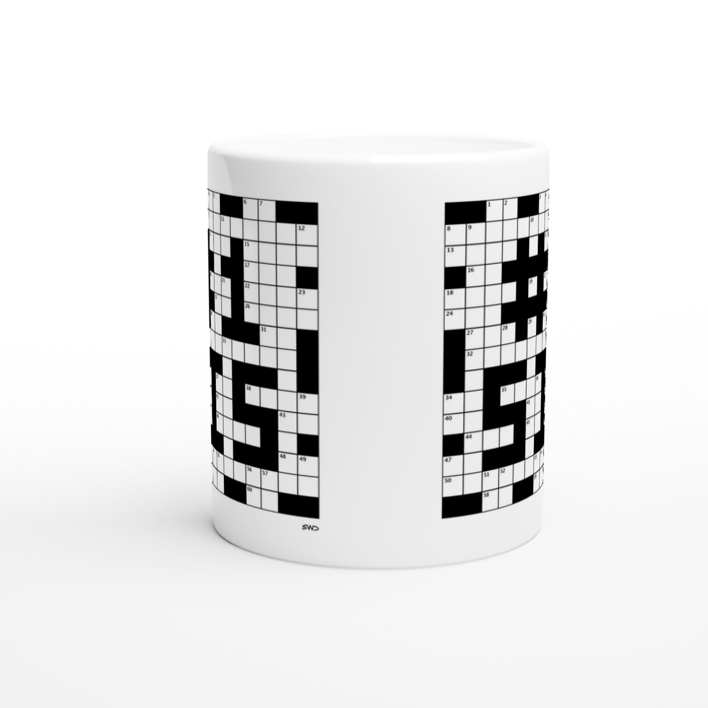 A side view of the Number One Sister mug.